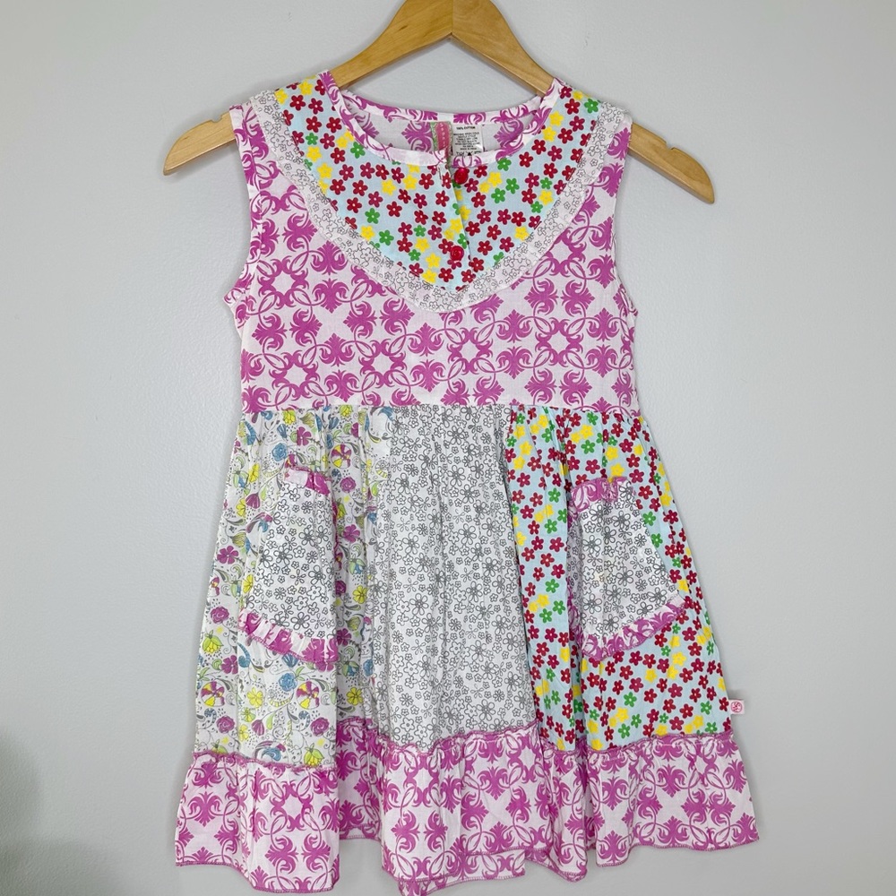 Sophie and Sam patchwork Sleeveless dress